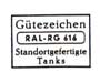 G?tezeichen RAL-RG 616