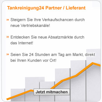 Registrierung bei Tankreinigung 24